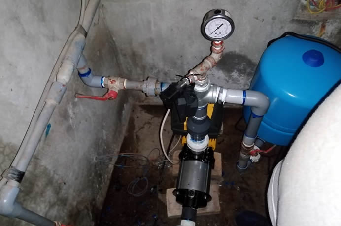 Sistema hidroneumático